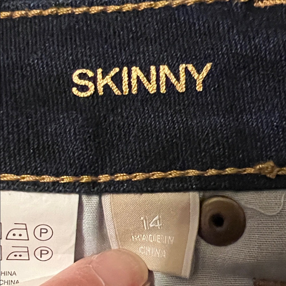 Michael Kors Dark Blue Women's Jeans - Picture 5 of 6
